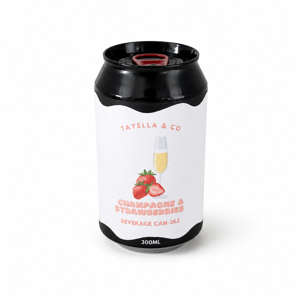 CHAMPAGNE & STRAWBERRIES CAN-DLE