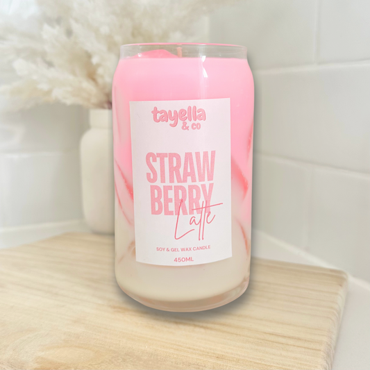 Iced Strawberry Latte