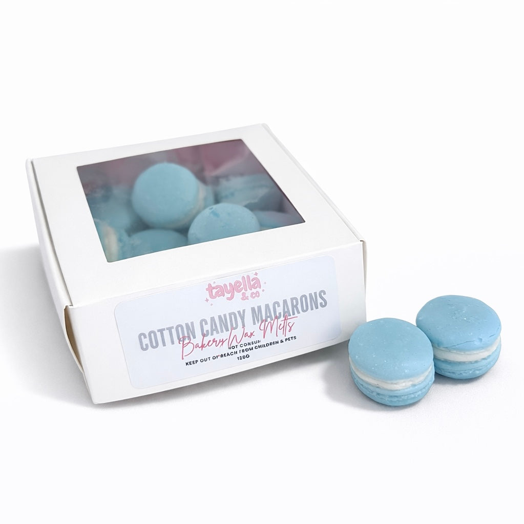 COTTON CANDY MACARON WAX MELTS