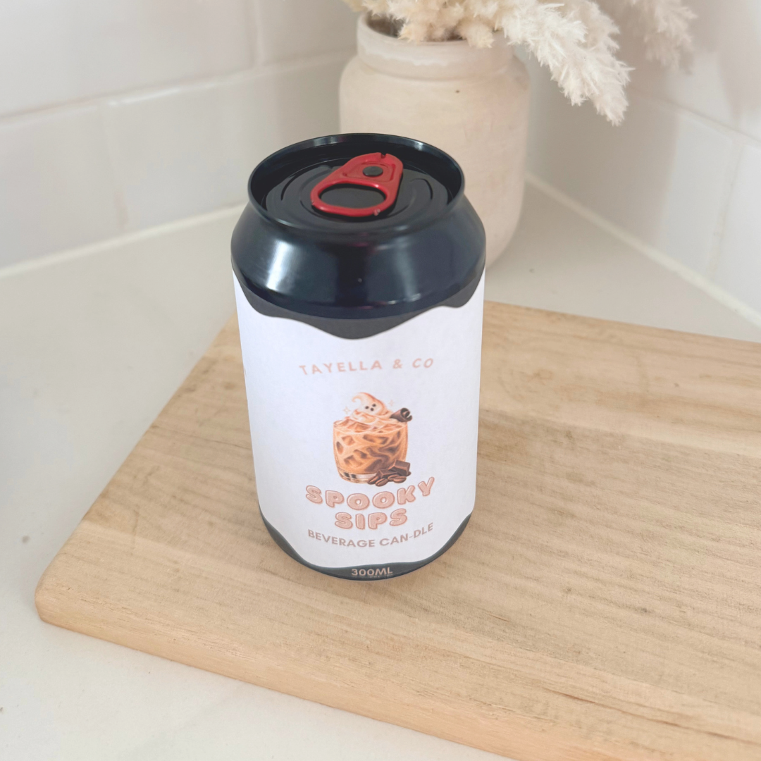 SPOOKY SIPS CAN-DLE