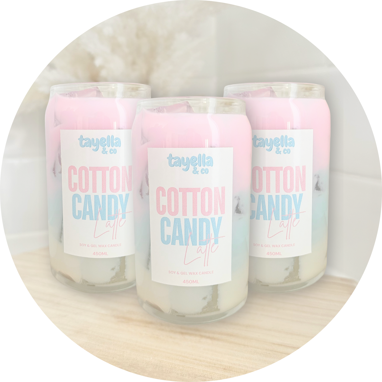 ICED CANDLES