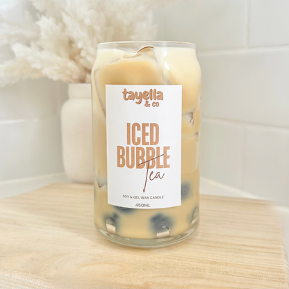 Iced Bubble Tea Candle
