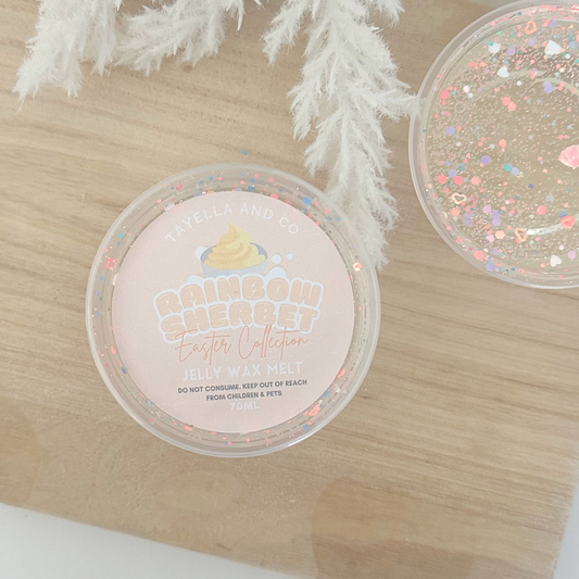 Rainbow Sherbet Jelly Melt