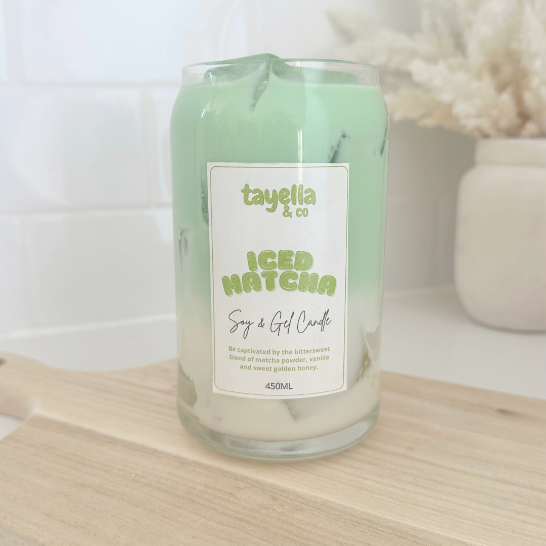 Iced Matcha Latte Candle