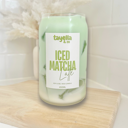 Iced Matcha Latte Candle