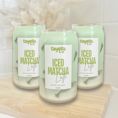Iced Matcha Latte Candle