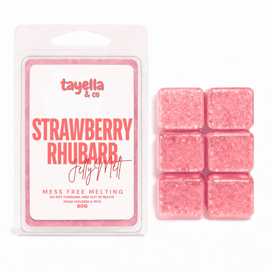 STRAWBERRY RHUBARB JELLY MELT