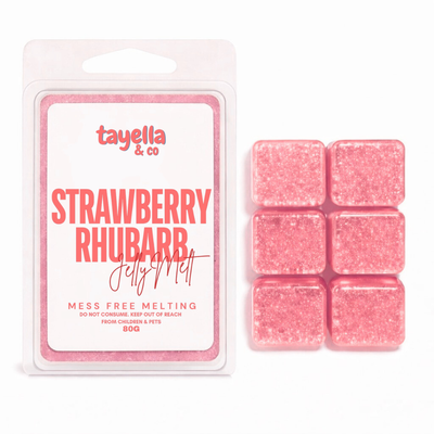 STRAWBERRY RHUBARB JELLY MELT