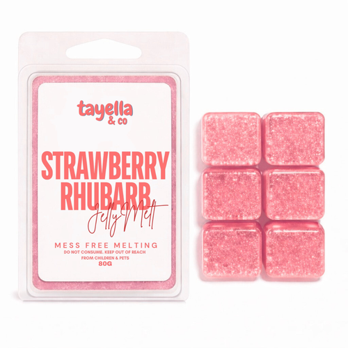 STRAWBERRY RHUBARB JELLY MELT