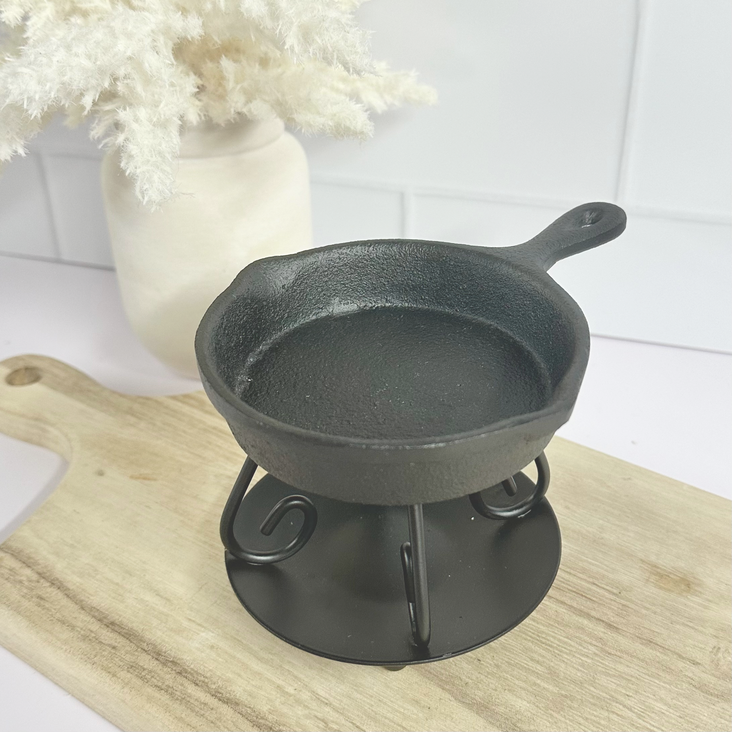 Fry Pan Tealight Wax Warmer