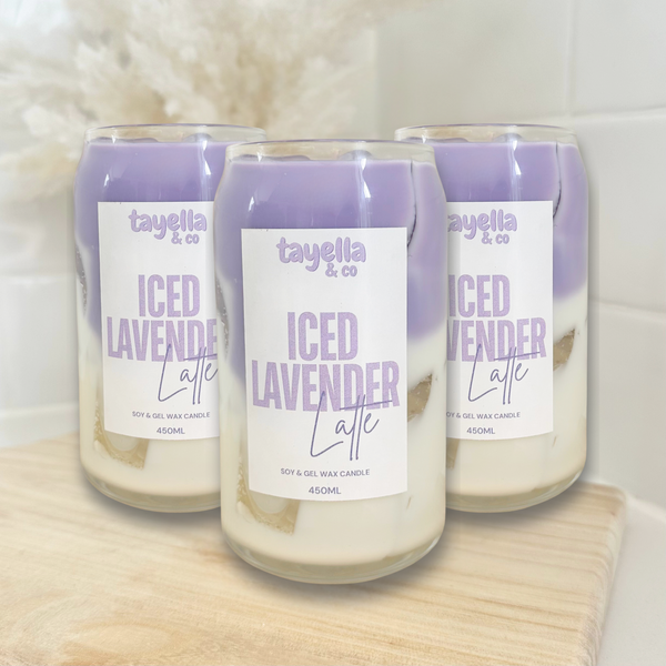 Iced Lavender Latte Candle