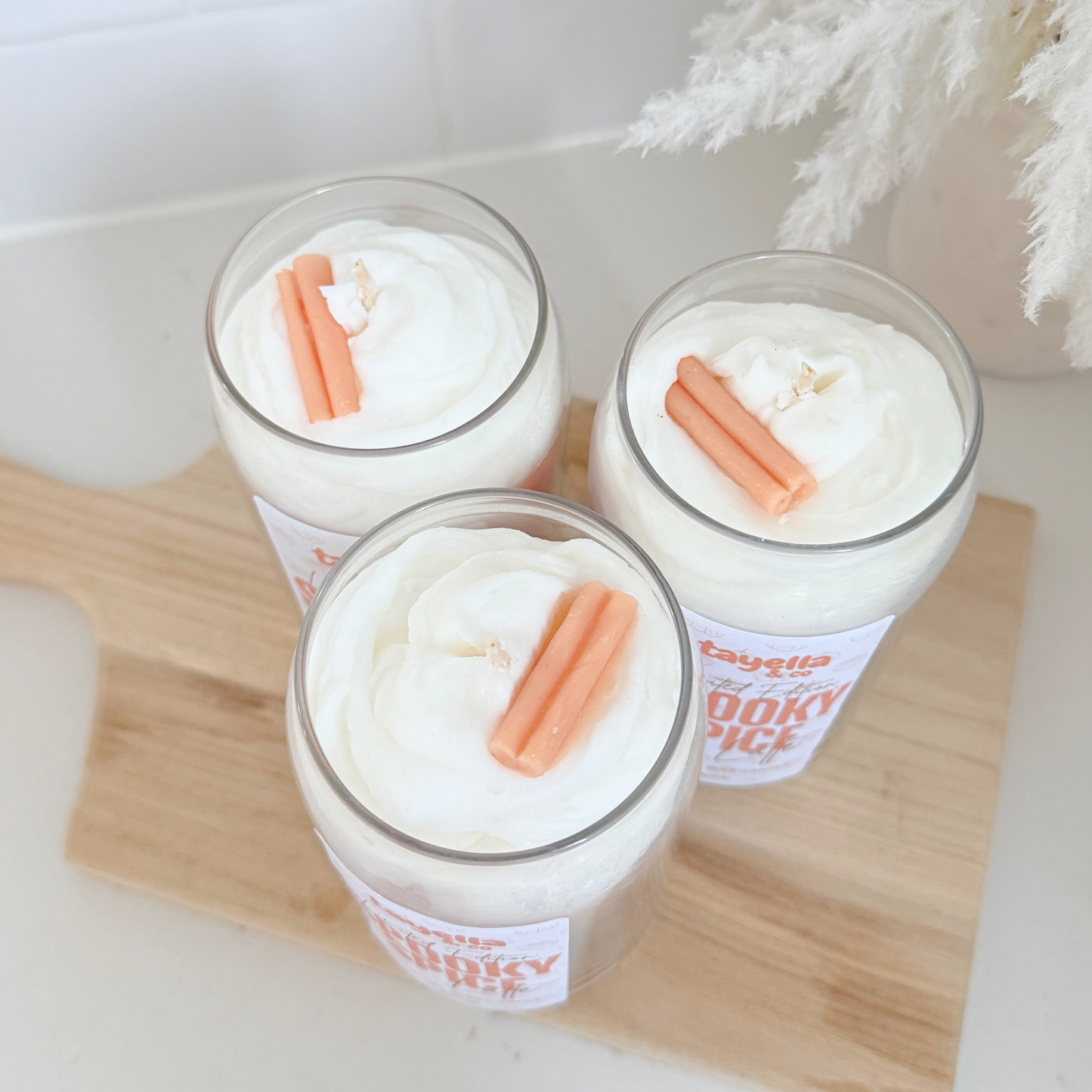 Iced Spooky Spice Latte Candle