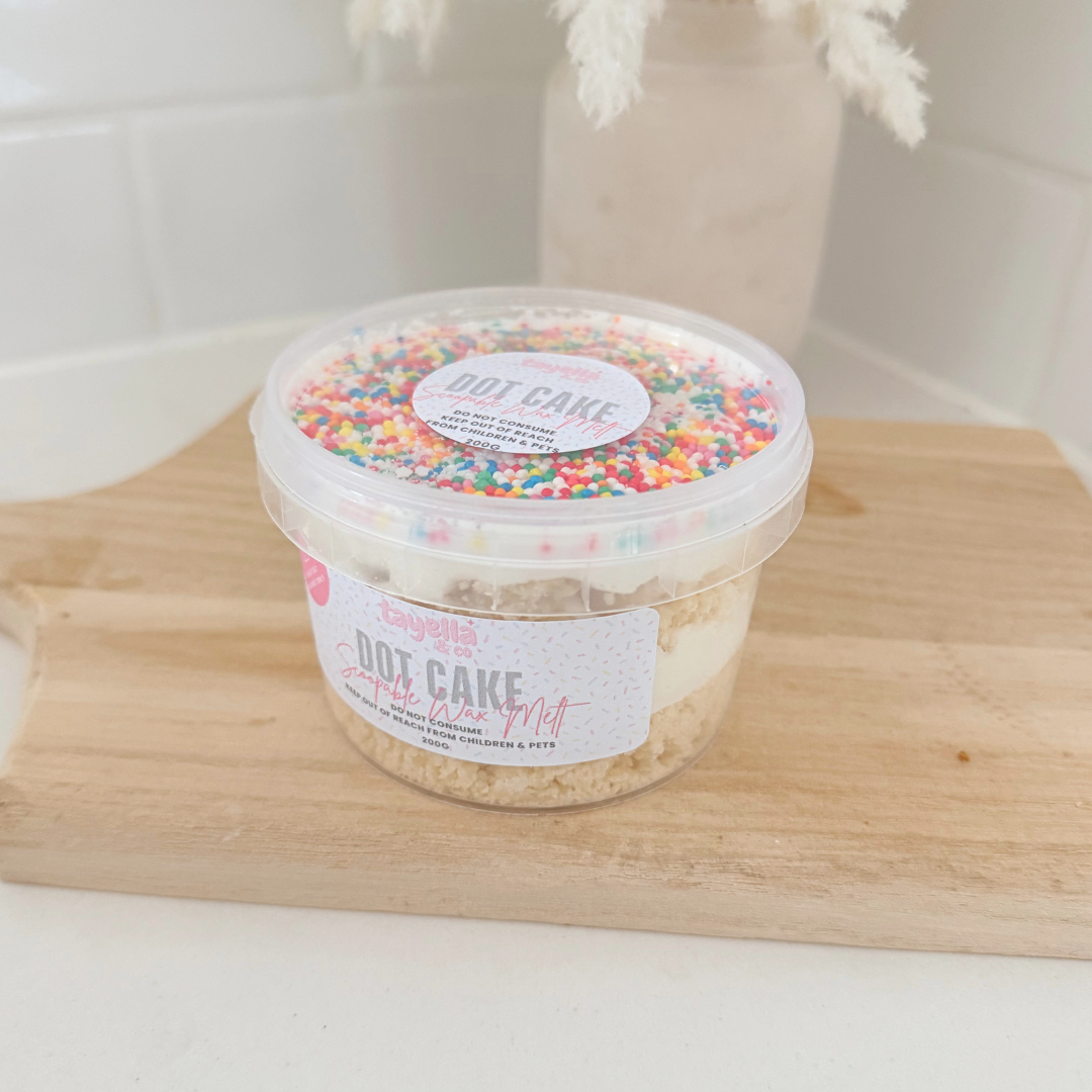 DOT CAKE SCOOPABLE WAX MELT