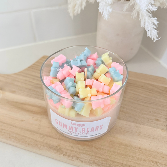 GUMMY BEARS TOPPER CANDLE