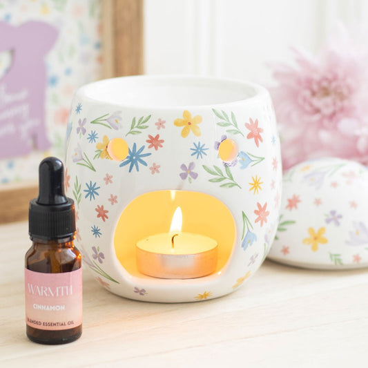 Spring Floral Egg Wax Warmer