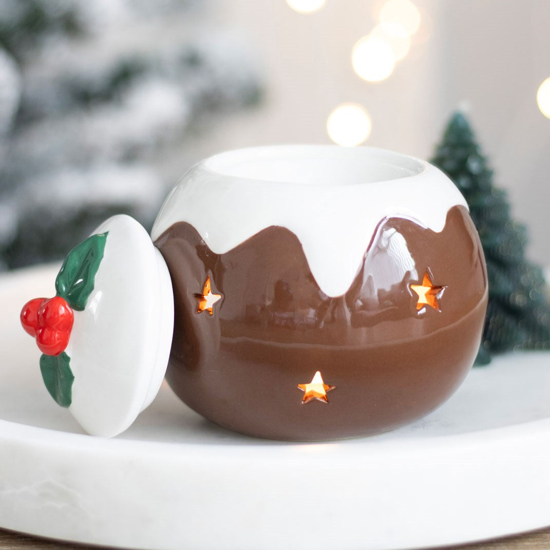 Christmas Pudding Wax Warmer