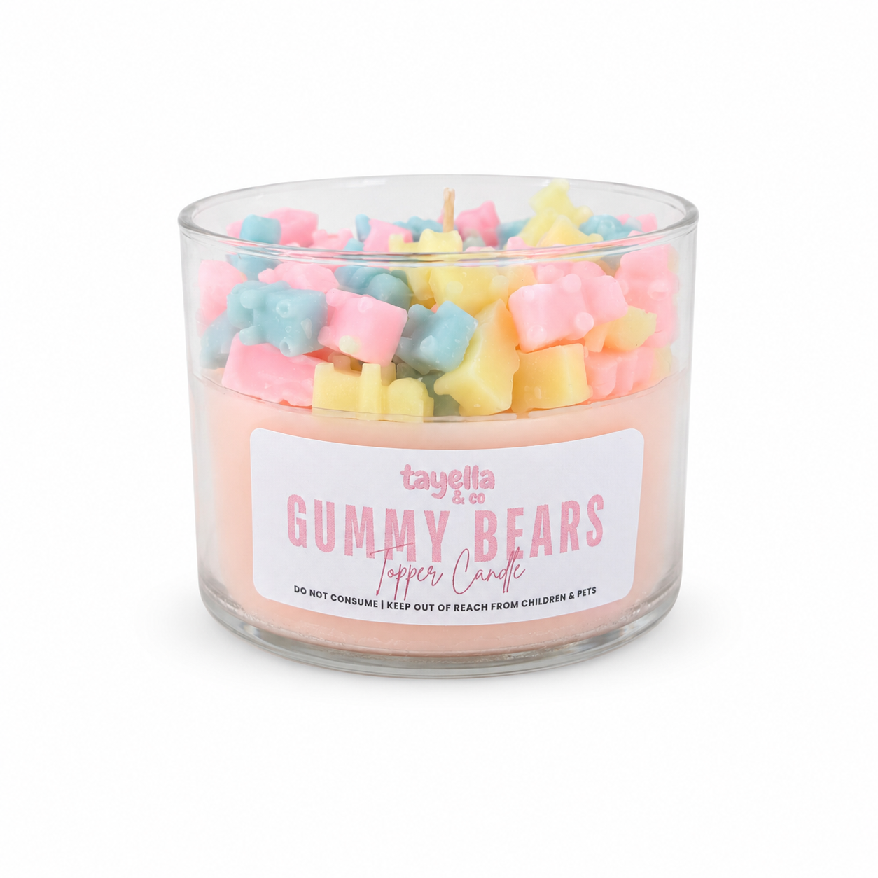 GUMMY BEARS TOPPER CANDLE