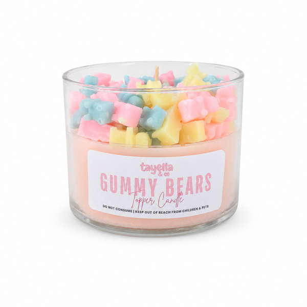 GUMMY BEARS TOPPER CANDLE