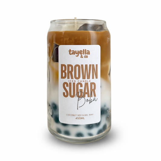 ICED BROWN SUGAR BOBA CANDLE
