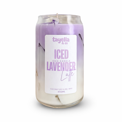 ICED LAVENDER LATTE CANDLE