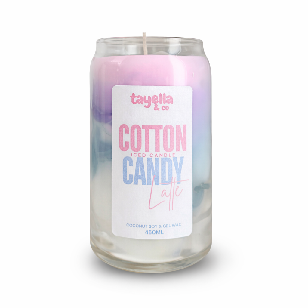 ICED COTTON CANDY LATTE CANDLE