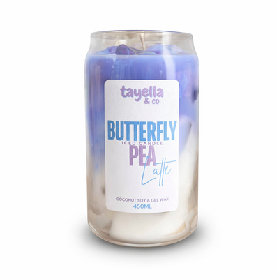 ICED BUTTERFLY PEA LATTE CANDLE