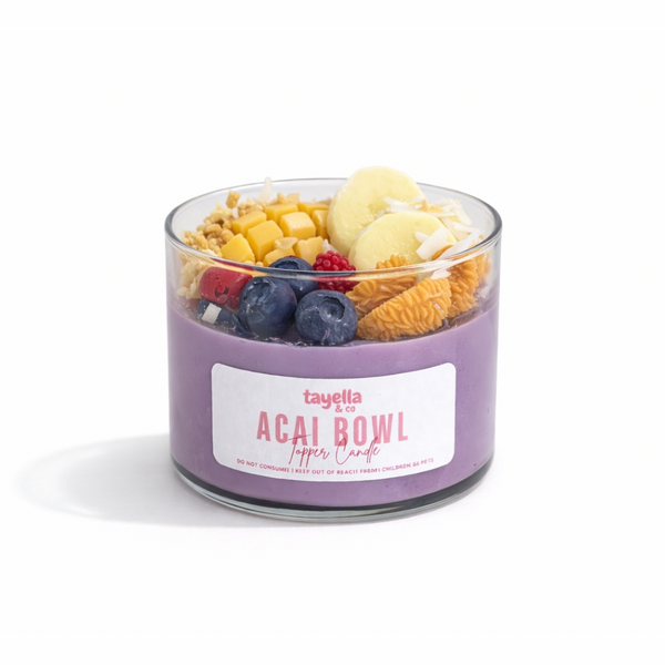 ACAI BOWL TOPPER CANDLE
