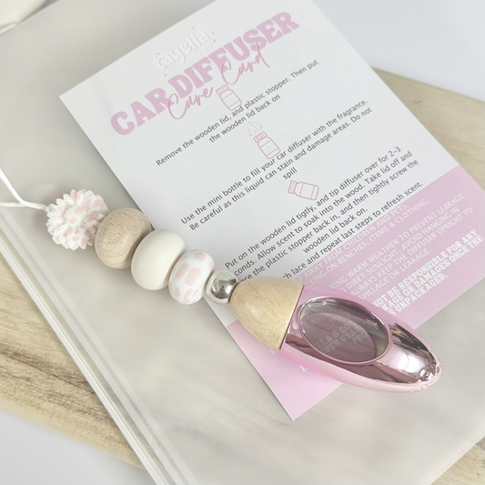 Pink Moo Bloom Car Diffuser