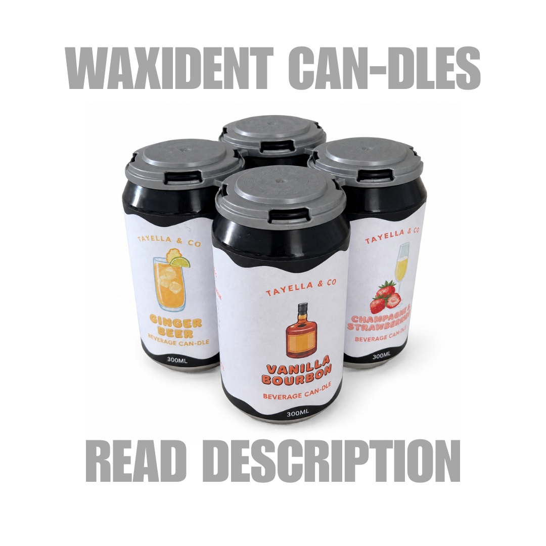 WAXIDENT CAN-DLES