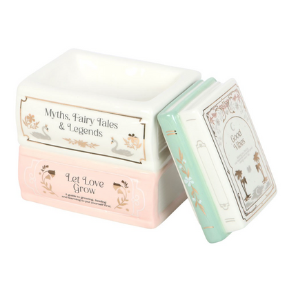 BOOK STACK WAX WARMER