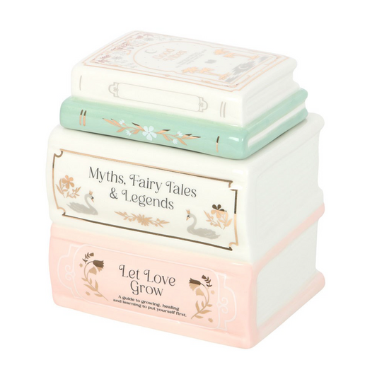 BOOK STACK WAX WARMER