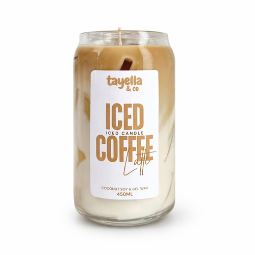 ICED COFFEE LATTE CANDLE