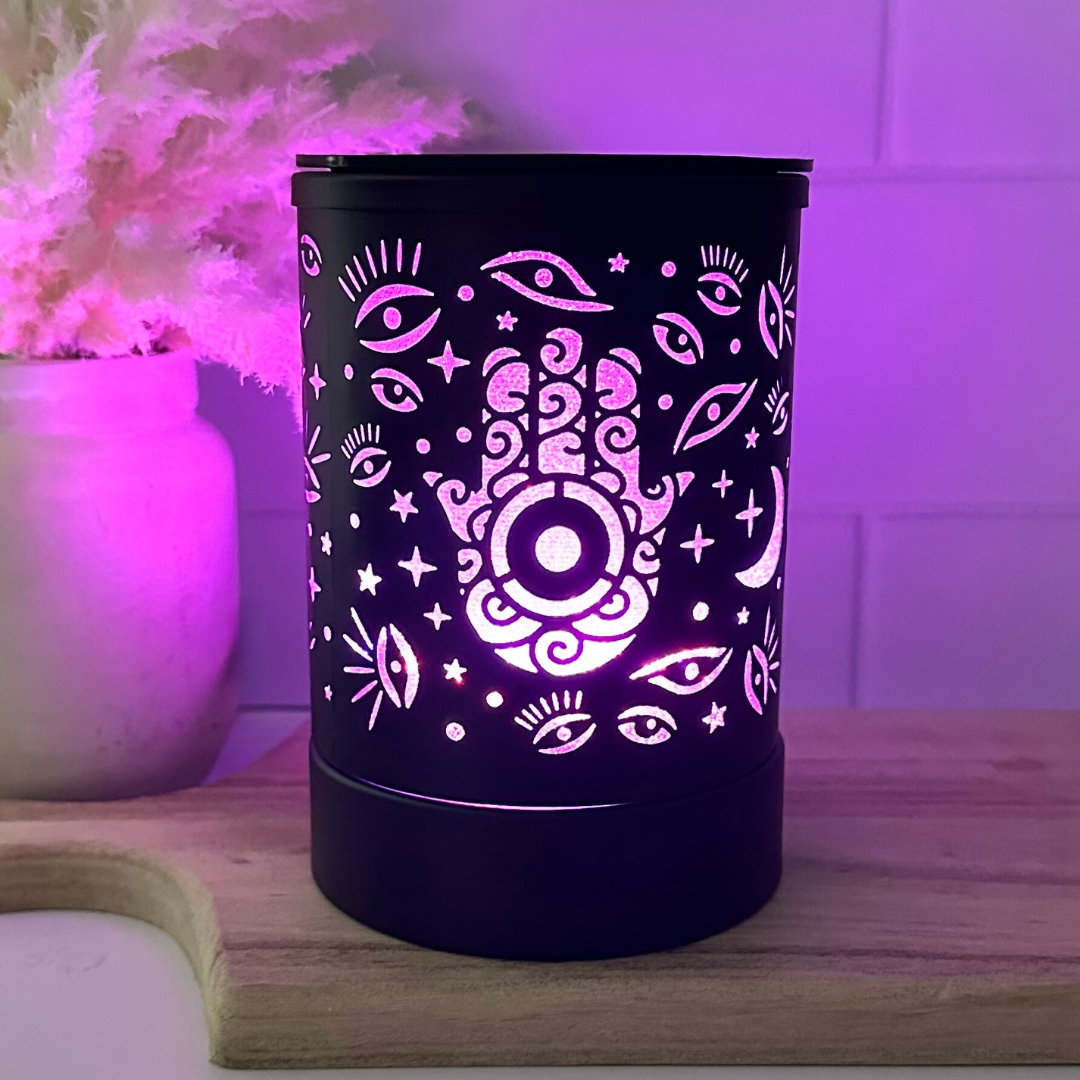 Black Evil Eye Electric Wax Warmer